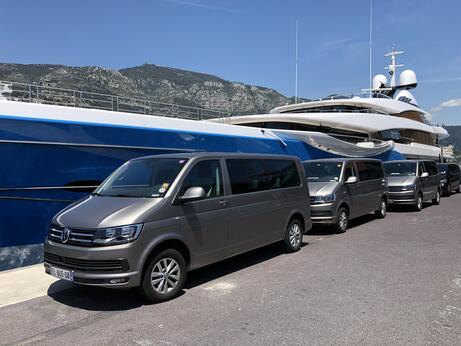 Marsatis Private Tours fleet in Nice, Cannes and Monaco 